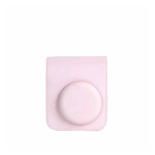 Étui en cuir PU souple appareil photo 12 protection élégante avec sangle