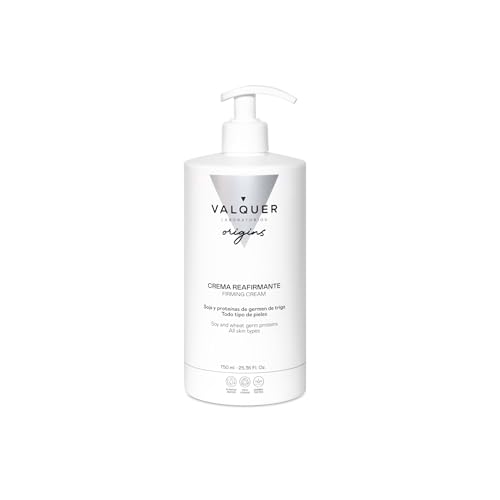 Image of Valquer Firming Body Cream for Abdomen, Chest and Thighs with Soy, Collagen and Elastin. Toning, Moisturising and Nourishing Lifting Effect. Natural Ingredients. 500 ml