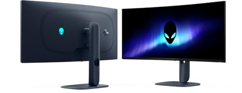 Image of Alienware Aw3425Dwm Computer Monitor 86.4 Cm (34 inch) 3440 X 1440, W129161638 (86.4 Cm (34) 3440 X 1440 Pixels Wide Quad Hd LCD Black, Blue)