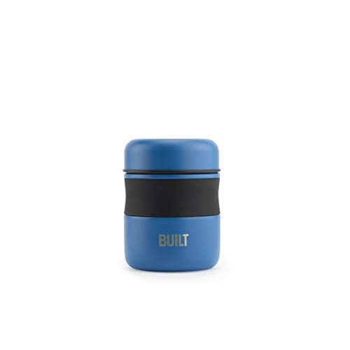 BUILT 5237386 Double Wall Stainless Steel Vacuum Insulated Reusable Food Storage Jar, 10-Ounce
