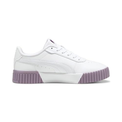 PUMA Kadın Carina 2.0-PUMA White-Pale Plum-PUMA Gold Low Boot 40