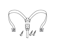 Preisvergleich Produktbild SHAD d1b50cgr Ersatz-Verschluss, innen und für Truhe SH50, Silber