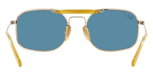 Image of Ray-Ban Unisex Rb8062 Titanium Square Sunglasses