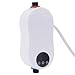 3500w Electric Tankless Water Heater,110v Instant Water Heater with Digital Display,Wall-Mounted Heating Waters Tools with Digital Display,Vertical Portable Mini Heating Waters Equipment