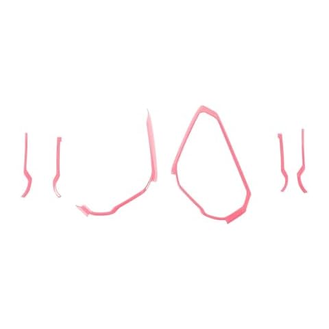 RAZPOY Center Console Dash Grab Handle Cover Trim Compatible with 2021-2024 Ford Bronco Interior Accessories, Pink (Not for Bronco Sport) Cover