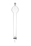 Laboy HMC020519 Glass Chromatography Column 24/40 with 1000 mL Reservoir 60 mm Column O.D. and 457 mm...
