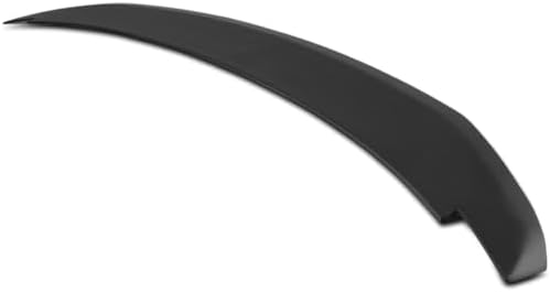 Spec-D Tuning Matte Black GT500 Style Rear Trunk Spoiler For 2015-2022 Ford Mustang (Non-Convertible)