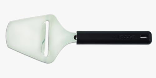 Arcos Gadgets Profesionales - Cortador Queso - Hoja Acero Inoxidable 5'x2' - Mango Polipropileno Negro - Duradero e Higiénico -Erie 6137, 7'' - Negro