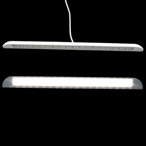 12 Volt LED Außenlampe wasserdicht Tür warmweiß Wohnwagen Wohnmobil Caravan Boot 480 mm weiß