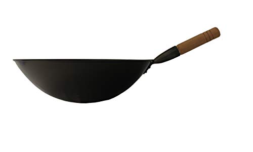 Wok de hierro SPT SL-PA400C 15.75 pulgadas miniatura 3