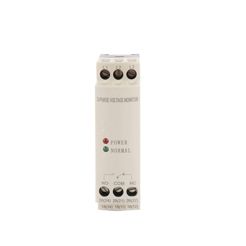Relais de protection de séquence de phase JVRD6 contre les pannes de moteur triphasé 200-500VCA