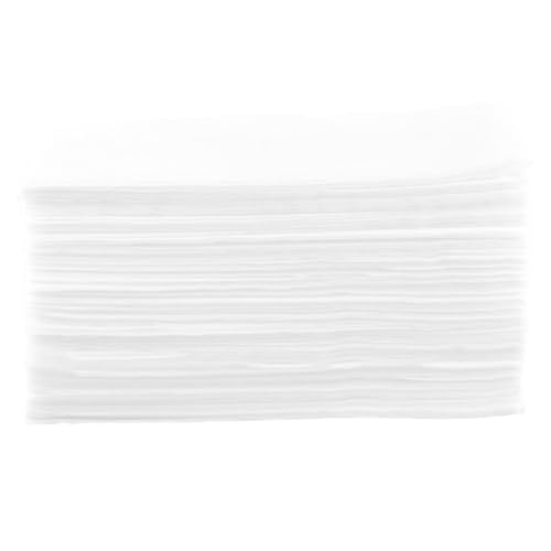 FRCOLOR 100pcs Disposable Foot Pad Onsen Bath Towel Salon Hair Towels Spa Hair Towel Spa Floor Towel Restaurant Cloth Napkins Spa Towel Feet Towel Feet Tissue Napkin Non-woven Fabric White