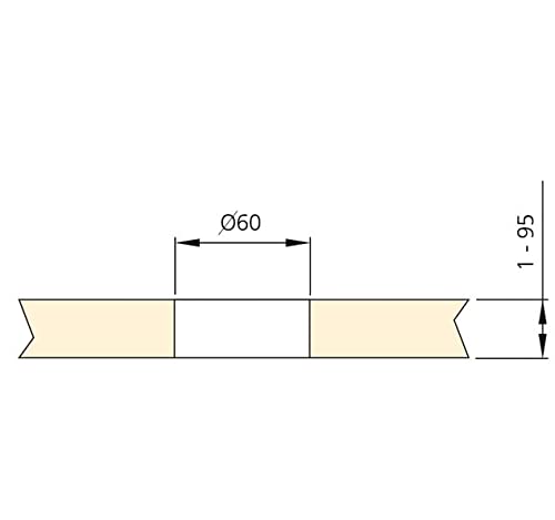 Emuca - Blocco multipresa a scomparsa con 3 prese