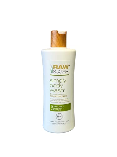 Raw Sugar Body Wash + Lotion Bundle (Green Tea, Cucumber, And Aloe) #TOP2