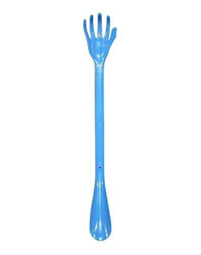 Coçador nas costas com calçadeira de cabo longo, 49,5 cm de comprimento em forma de mão é perfeito p