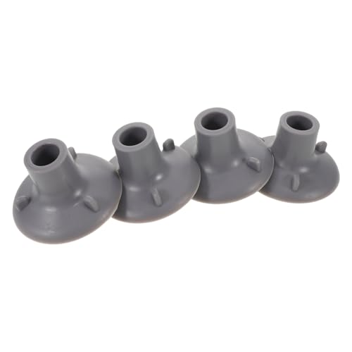 Embouts de chaise de bain bleus 24mm par 4 antidérapants pour la douche - 2
