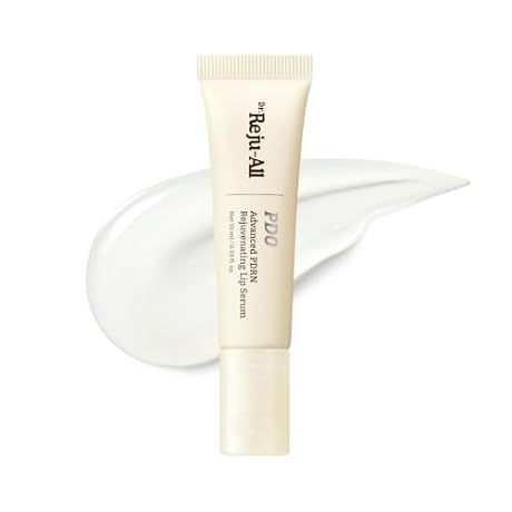 Dr.Reju-All Advanced PDRN Rejuvenating Lip Serum – Hydrating Lip Balm with Lipozip PDRN for Glowy, Dewy Lips – Gentle Exfoliating & Smoothing Lip Moisturizer – Hibiscus & Lactic Acid – 0.3 Fl Oz
