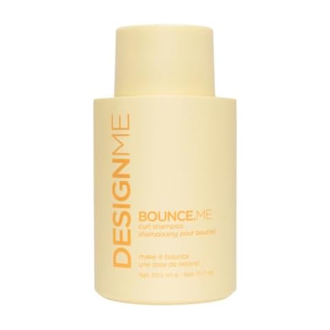 BOUNCE.ME Curl Shampoo by DESIGNME | Curl-Defining, Anti-Frizz Formula for All Curl Types | Nourishing with Kukui Nut Seed and Buriti Oil | Boost Shine, Moisturize Curly Hair Cover