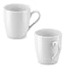 Imagen de Spetebo Tazas de café de porcelana blanca con asa