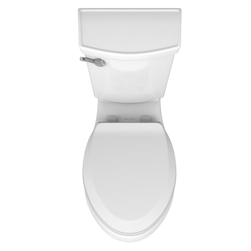 American Standard 606AA001.020 H2Optimum Two-Piece Toilet With Toilet Seat And Wax Ring, Elongated Front, Chair Height thumb #5
