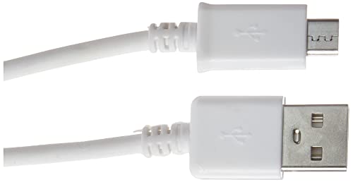 Cabo USB Am/Micro USB 5 Pinos 0,90M Branco
