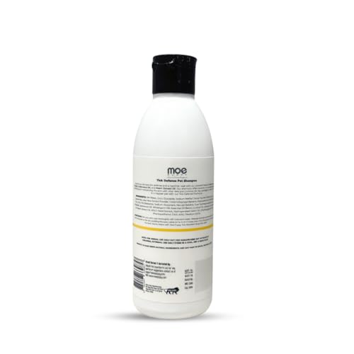 Image of Moe Puppy Anti-Tick & Flea Dog Shampoo | Neem & Aloe Vera | Fast Relief & Soothing for Itching | Repel Ticks| Long-Lasting Skin Protection | Vet Recommended, Gentle Shampoo for Dogs & Cats