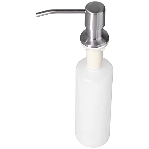 Built in Sink Soap Dispenser Soap Dispenser for Kitchen Sink Stainless Steel Kitchen Soap Pump for Kitchen Countertop Use