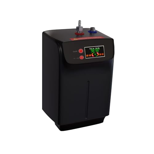 Flode Boiling Unit for Boiling Water Taps - Instant Hot Water Unit for Hot Taps - Boils Up to 98° Celsius – 3 in 1 & 4 in 1 Boiling Water Tap Boiler - 2.4l Insulated Tank in Stylish Matt Black