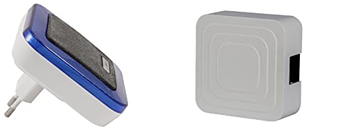 Maag Electronic Klingelerweiterung Funk Funkklingel mit Bitdorf Zweiklang Gong 85 im Set