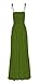 GOLDSTITCH Women's 2023 Summer Bohemian Spaghetti Strap Smocked A Line Flowy Maxi Dress Army Green