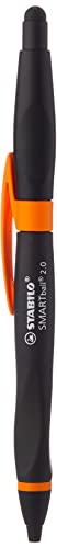 Stabilo 059651 Right Hand Pointball Pen Black Ink Orange, Multicolored