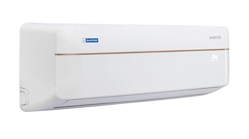 Image of Blue Star 1 Ton 3 Star Convertible 5 in 1 Cooling Inverter Split AC (Copper, Multi Sensors, Dust Filter, Smart Ready, Blue Fins, Self Diagnosis, IC312VNUS, White)