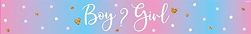9ft Banner Boy or Girl Gender Reveal Holographic