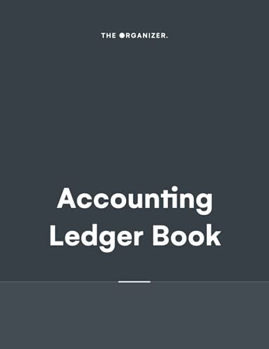Accounting Ledger Book: Simple Accounting Ledger for Bookkeeping and Small Business Income Expense |