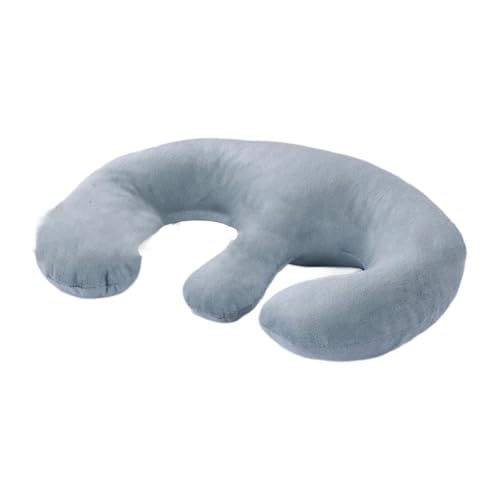 Almohada de pecho para masaje transpirable y cojín de soporte ergonómico gris 2