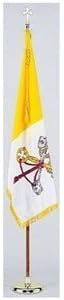 Annin Flagmakers 93300 4 ft. X 6 ft. Nyl-Glo Papal Flag