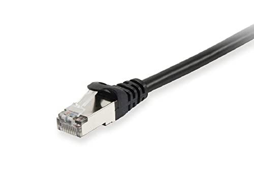 Equip 606101 Patch Cable Cat.6A S/FTP 0.25 m Black miniatura 1