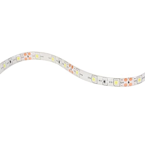 Tira LED impermeable 1m 60-3528 SMD DC12V blanco miniatura 6