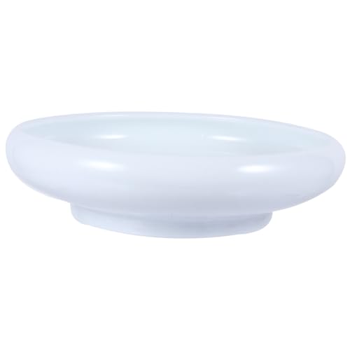 KALLORY 防溢猫碗 セラミック製 ペット用給水食器 かわいいデザインで家のインテリアに 小動物にも対応 簡単掃除 滑らかな表面 吸引カップ付き こぼれ防止機能付き