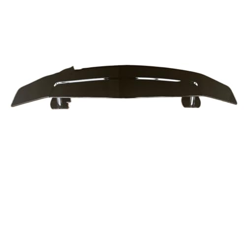 Aileron arrière de voiture avec finition noire brillante haut de gamme