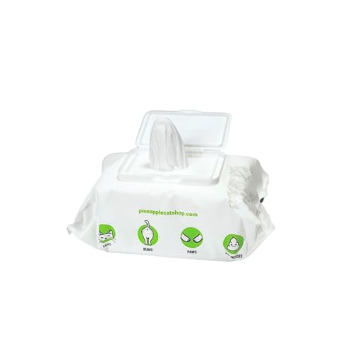 Grooming Wipes – Gentle Cat Cleaning Wipes – Hygienic Grooming Tool for Cats Ears, Paws, Bum, and Fur Grooming Wipes – Gentle Cat Cleaning Wipes – Hygienic Grooming Tool for Cats Ears, Paws, Bum, and Fur