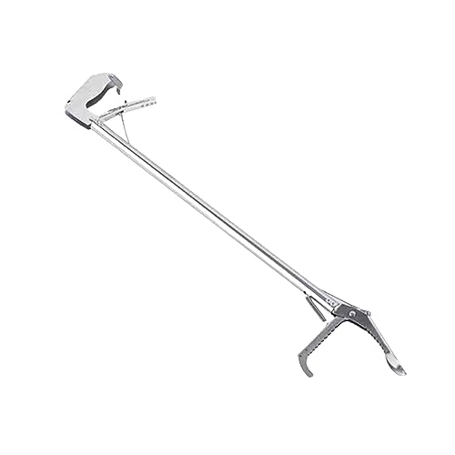 kowaku 75 cm Attrape-Serpents en Acier Inoxydable, Pince à Serpents Pliable avec Verrouillage, Multi-Fonctions pour Utilisation en Extérieur et Intérieur