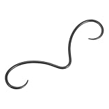 MOBUTOFU Anillo de Nariz Septum Mustache de Inoxidable Negro Joyería Corporal Duradera y Fácil de Instalar para Estilo Único