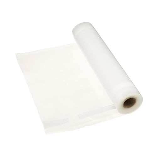 BEBEMOKO 2 Roll Vacuum Sealer Bags Food Preservation Bag Airtight Storage Pouches for Kitchen Freezer (17x500cm)