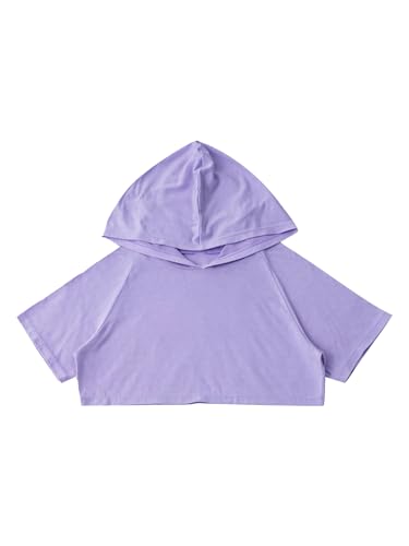 Hansber Kids Girls 3pcs Gymnastics Sports Outfits Hoodies with Crop Tank Tops Leggings Set Gym Yoga Running Activewear3