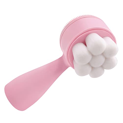 Ipetboom Facial Brush Face Scrub Exfoliating Face Wash Tool for Women Men Gentle Massage