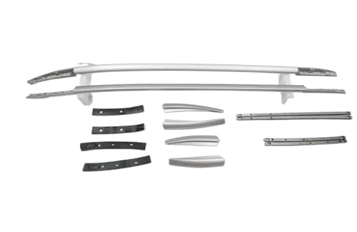 Barres de toit Nissan Qashqai 2016 galerie alliage aluminium argenté transversale