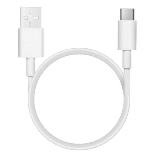 Image of 44W Flash Charger Adapter With USB To C Cable Compatible With Vivo V40, V40E, V40 Pro, V30, V30E, V30 Pro,V29, V29E, V25, V25 Pro, V23, V20 (44W Adapter & Cable)