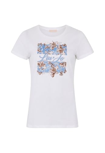 T-shirt multi Liu Jo en coton premium imprimé