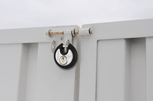 BRINKS Heavy Duty Padlock with Key - 70mm Discus Keyed Lock for Storage Shed, Garage, Storage Lockers, Sliding Doors, Tool Box, and Cabinets, 4 Pack - Image 10